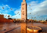 KOUTOUBIA MOSQUE IN MARRAKECH