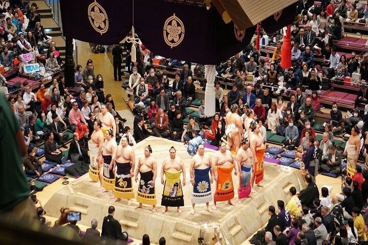 Sumo Tournament Experience in Tokyo