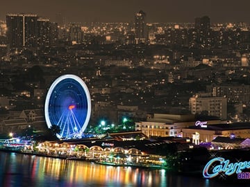 Bangkok Calypso Cabaret & Dinner Cruise optional Hotel Transfer