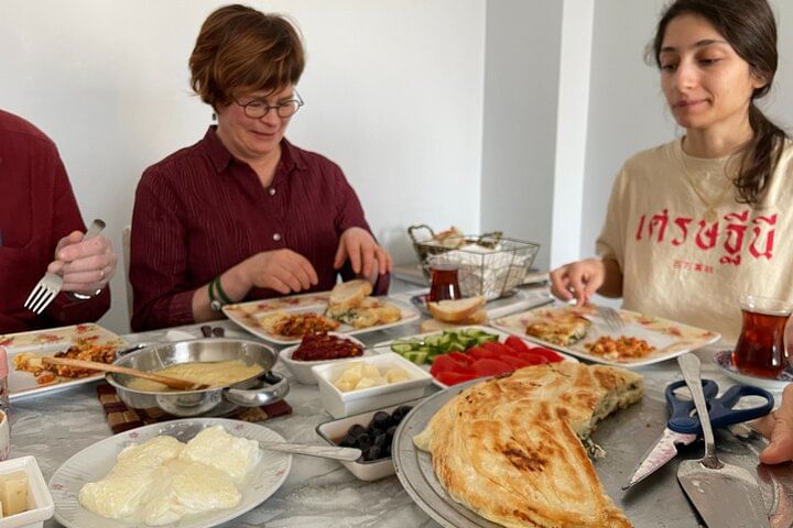 Authentic Homemade Turkish Breakfast Cooking with Local Friends
