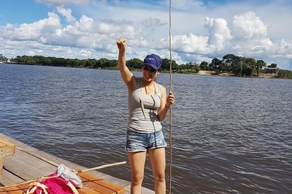 Piranha fishing experience in the Amazon jungle