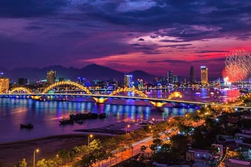 Da Nang Evening Adventure: Dragon Bridge & Han River Private Tour