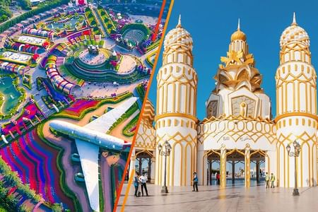 Private Dubai City tour with Miracle Garden & Global Village tour