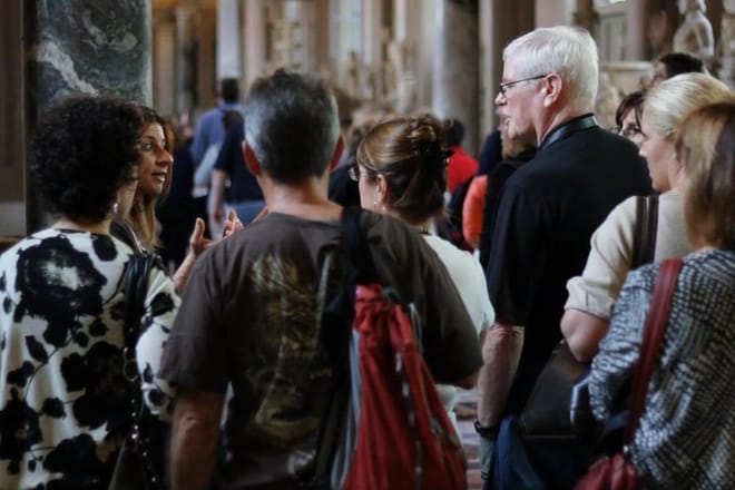 Exploring the Gallery of the Candelabra