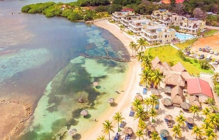 Private Beach Day at Las Palmas, West Bay, Roatán