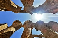Visit to Karnak, Luxor Temples, Ride in Magnificent Felucca Sailing Boat,  1