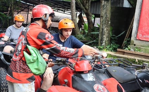 ATV Quad Bike and Hidden Canyon Trekking in Bali