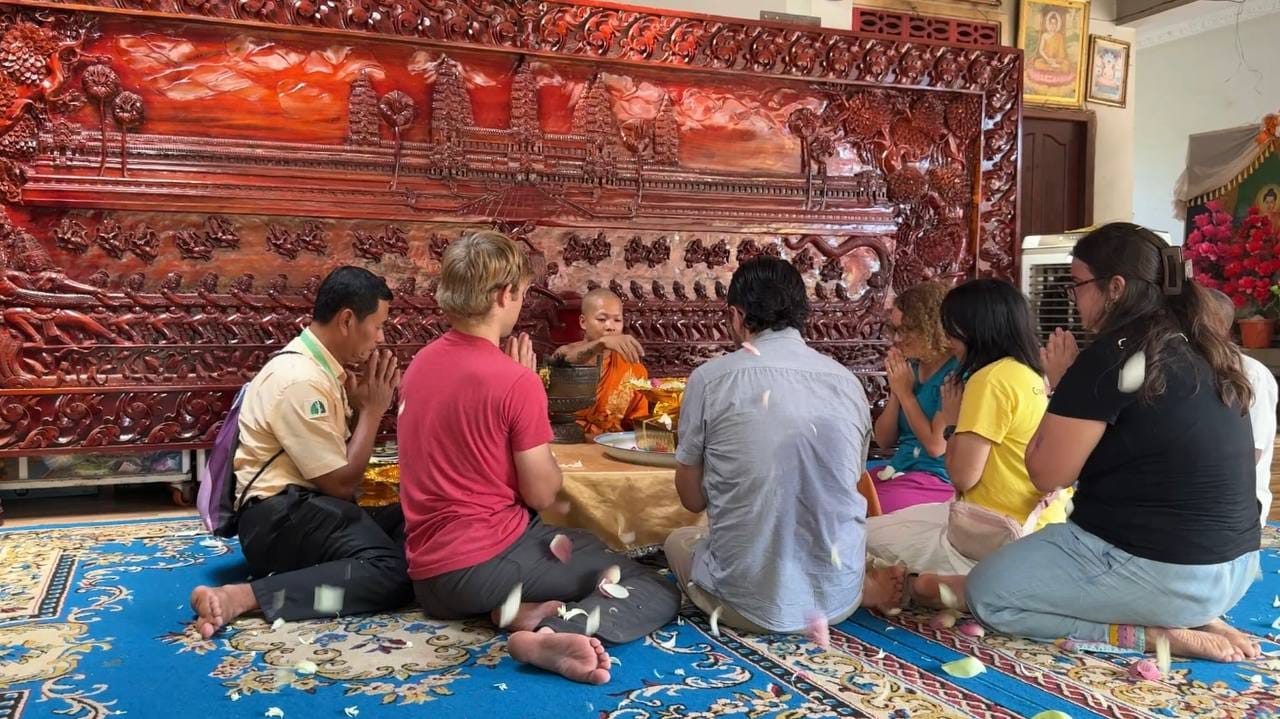 Sacred Monks Blessing & Local Village Experience in Siem Reap 7