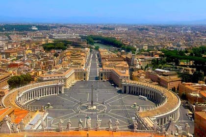 St. Peter’s Basilica Dome to Underground Grottoes Tour
