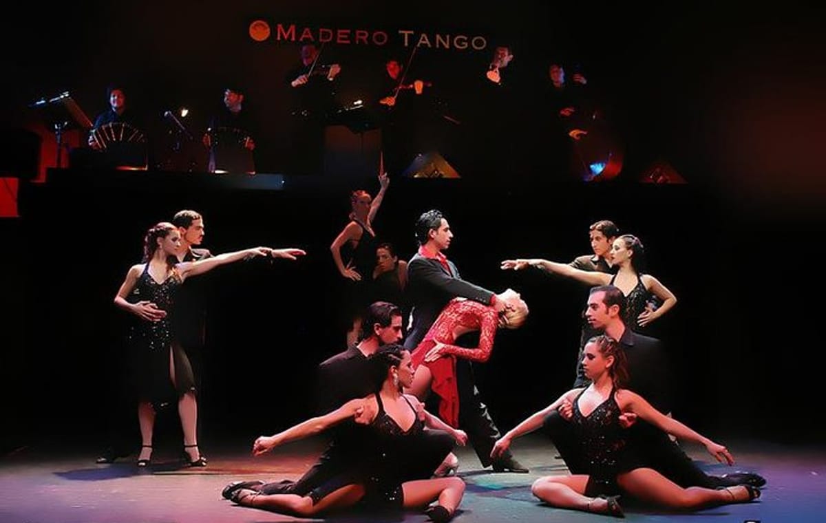 Madero Tango Show with Optional Dinner in Buenos Aires