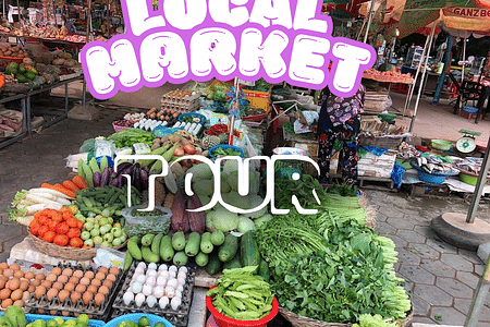 (Free eSIM) 2 hrs – Phsar Krom Local Market Private Tour- Siem Reap