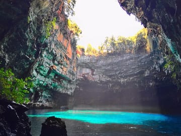 Melissani Cave