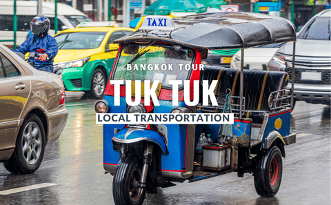 Tuk Tuk City Tour of Bangkok's Flower Night Market