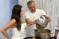 Santorini Private Cooking Class and Island Tour Experience 9