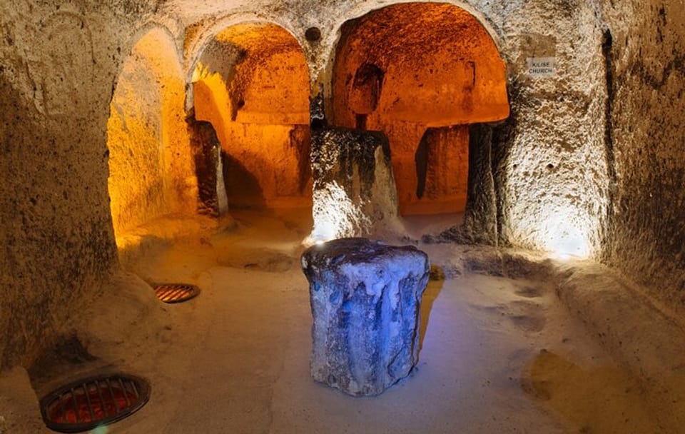 Cappadocia Full-Day Green Tour: Derinkuyu, Göreme, Guzelyurt