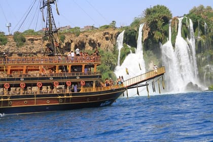 Antalya Pirate Boat Tour with Lunch & Free Soft Drinks