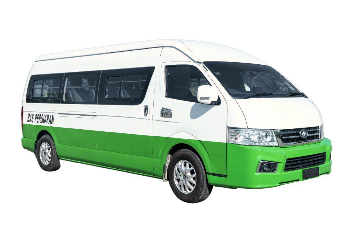 سيارة فان  للمجموعات الكبيرة، مثالية للجولات السياحية والتنقل الجماعي، مزودة بمقاعد مريحة وتكييف.