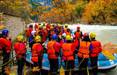 Three-Day Adventure Tour: Rafting, Rappelling, and Horseback Riding in Tzoumerka