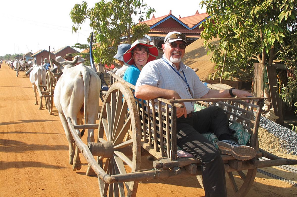 Cambodian Cooking Class & Oxcart Ride in Local Village Experience