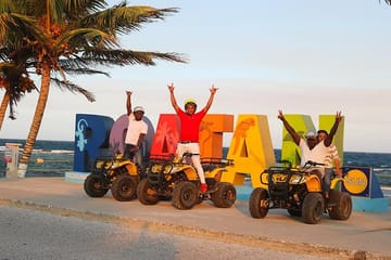 ATV Sunset Tour in Coxen Hole and West End, Honduras
