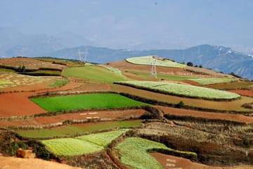 Private Day Tour of Dongchuan Red Land from Kunming
