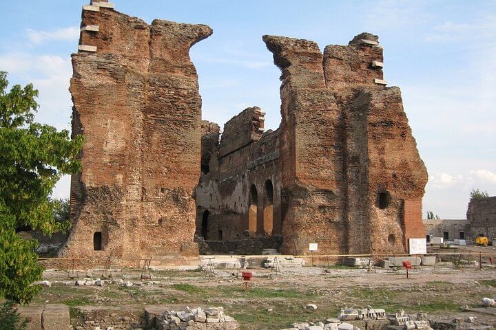 The red Basilica in Pergamon