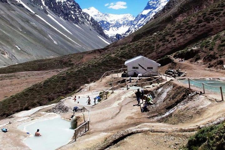 Full Day Cajon del Maipo Hot Springs Hills Tour from Santiago