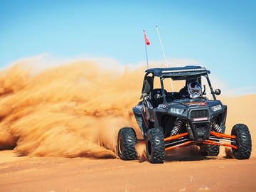 Private Dune Buggy and Sandboarding Adventure in Dubai