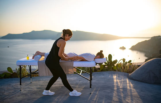 Private Wellness Session at Your Santorini Accommodation