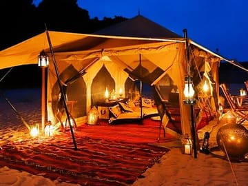 Desert Jeep Safari and Camel Ride with Bedouin Dinner in Marsa Alam