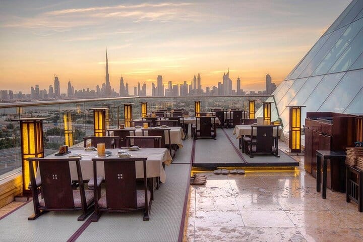Burj Khalifa Ticket with The Roof Top Meal in Dubai