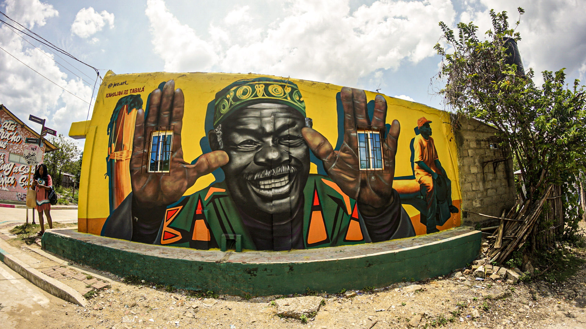 San Basilio de Palenque Murales