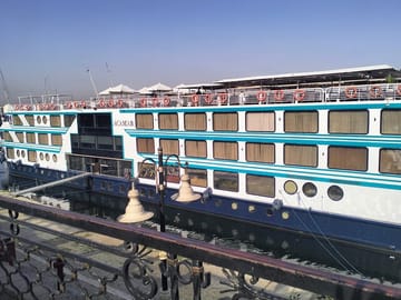 Nile cruise ship Egypt