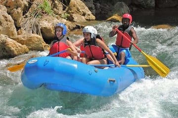 Private Kayaking and Rafting Adventure on Rio Bueno, Jamaica