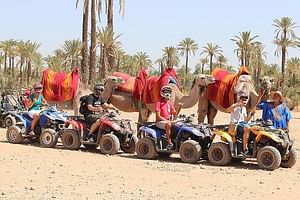 Marrakech : Camel Ride and Quad Bike in Palmeraie