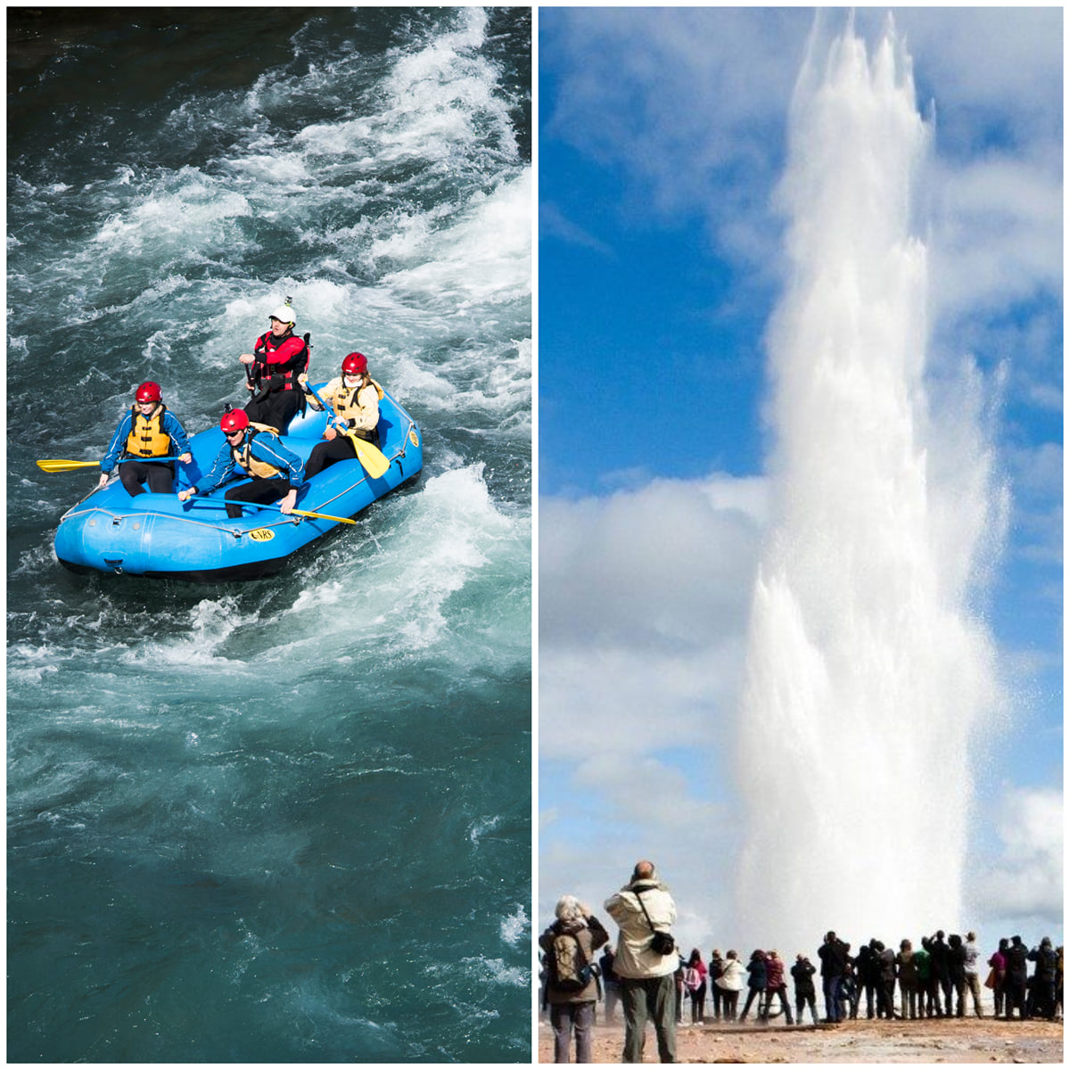 Golden Circle & Rafting, by Arctic Rafting