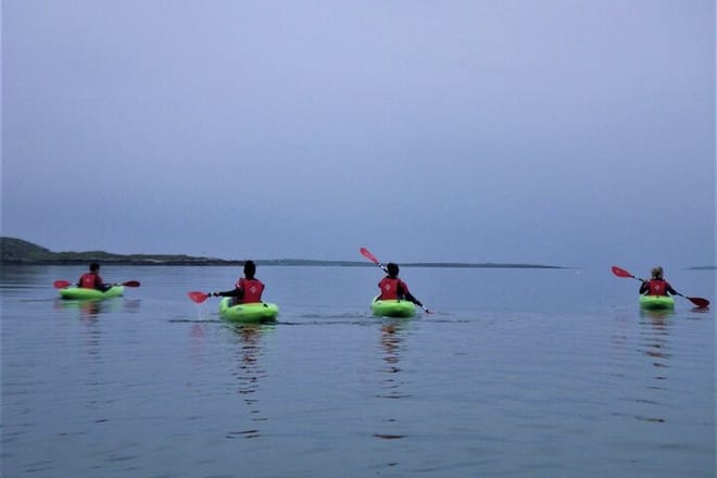 Sunset Kayaking in Roundstone Bay or a Connemara Lake. Galway. Guided. photo 6