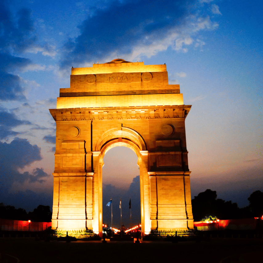 Private Delhi 4 Monument Tour with Entrance Fees | Qutub Minar, Humayun's Tomb, Lotus Temple & Rashtrapati Bhavan 4