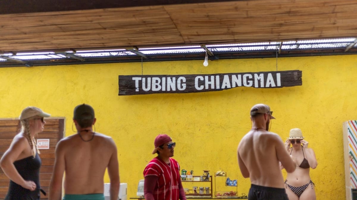Chiang Mai Half-Day Adventure: River Tubing & Waterfall Slide