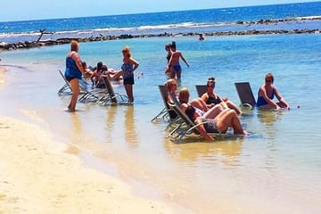 Private Beach Day at Las Palmas, West Bay, Roatán