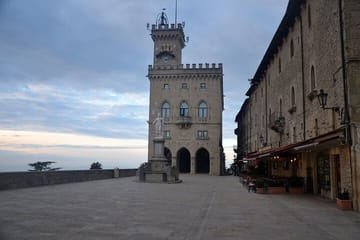 Scenic Ridge Walk and Fortress Views in San Marino