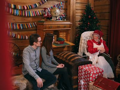 Meet Mrs Santa Claus at Mrs Santa Claus Christmas Cottage in Santa Claus Village