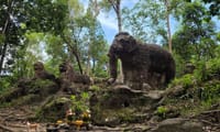 Kule Mountain Sras Domrei(Elephant Pond) 