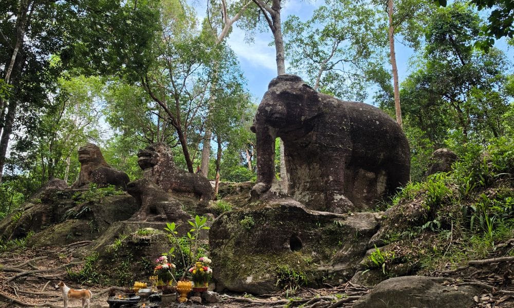 Kule Mountain Sras Domrei(Elephant Pond) 