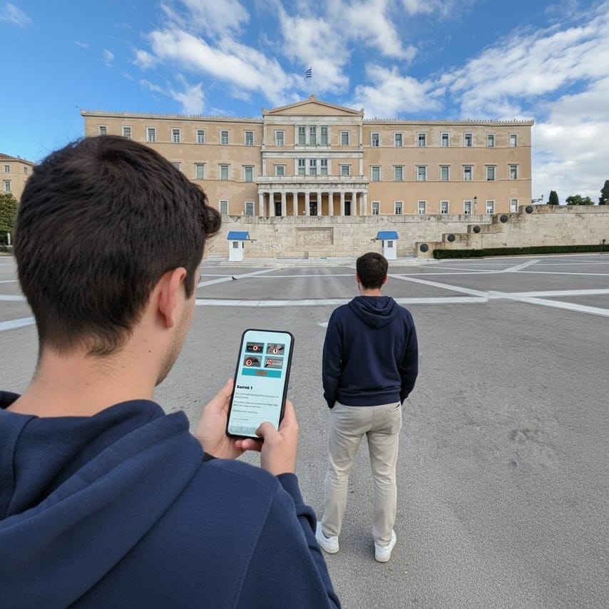 Secrets of Athens Self-Guided Exploration Game Tour 4