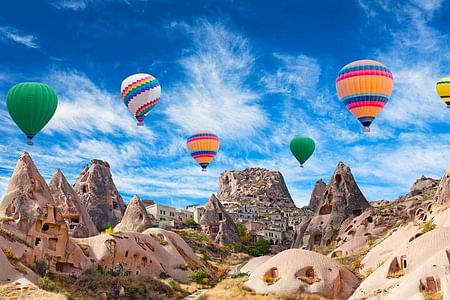 Private Cappadocia Tour with Cave Hotel & Hot Air Balloon Experience