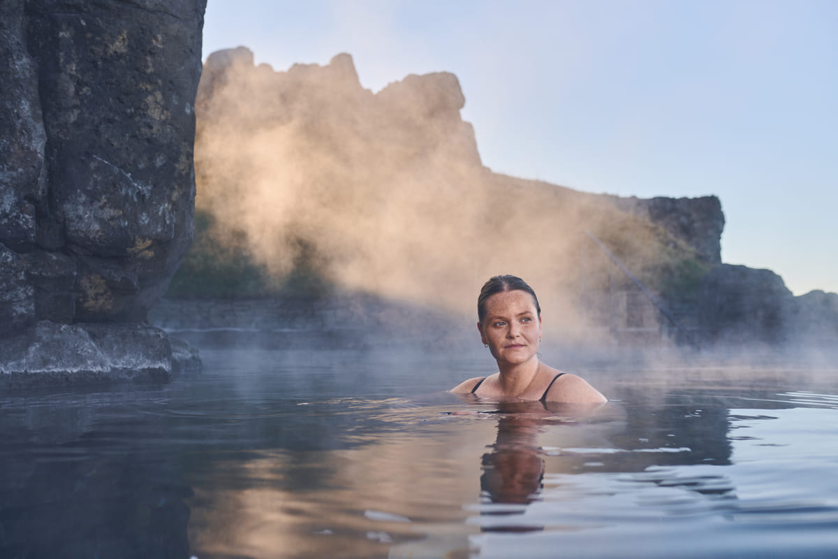 Private Inside the Volcano Experience with Sky Lagoon Retreat