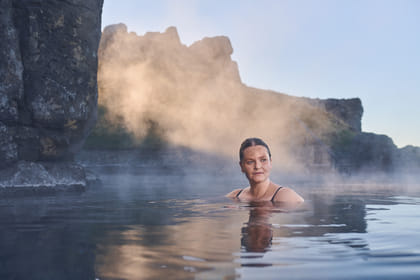 Private Inside the Volcano Experience with Sky Lagoon Retreat