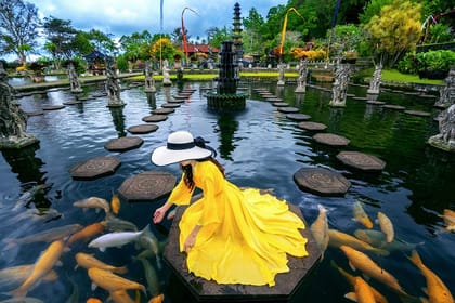 Private Tour: Heaven Gate Temple, Tirta Gangga and Blue Lagoon Snorkeling