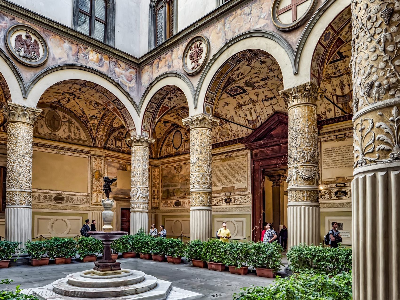 Internal Courtyard of Palazzo Vecchio